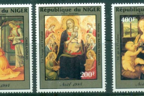 Niger 1984 Xmas Paintings