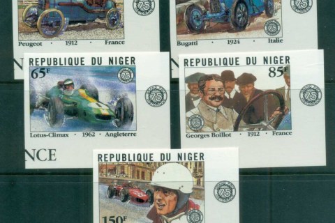 Niger 1981 Grand Prix 75th Anniv. IMPERF