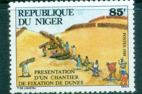 Niger 1988 Desert Encroachment