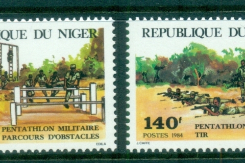 Niger 1984 Military Pentathlon