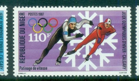 Niger 1987 Winter Olympics, Calgary