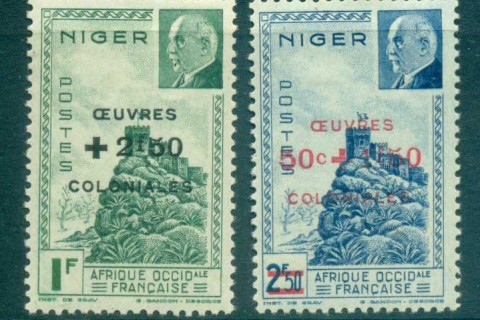 Niger 1944 Petain, Opt for Colonial Development Fund