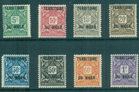 Niger 1921 Postage Dues