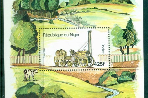 Niger 1980 Trains, Rocket MS