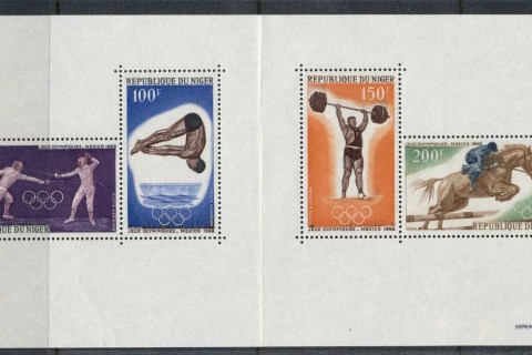 Niger-1968-Summer-Olympics-Mexico-City-MS-MUH