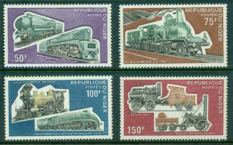 Niger-1974-Historical-Locomotives-Trains-MLH