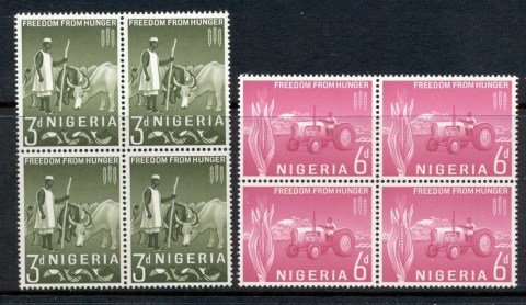 Nigeria-1963-FFH-Freedom-From-Hunger-FAOblk4-MUH