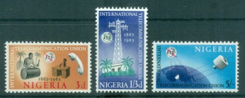 Nigeria-1965-ITU-Centenary-MUH