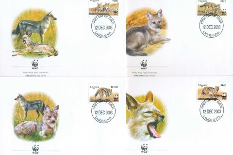 Nigeria-2003 WWF Side-striped Jackal