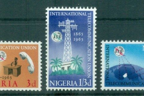 Nigeria-1965-ITU-Centenary-MUH
