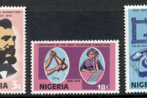Nigeria-1976-Telephone-Centenary