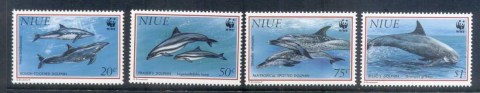 Niue-1993 WWF Pacific Dolphins