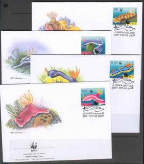 Niue-1999 WWF Nudibranchs