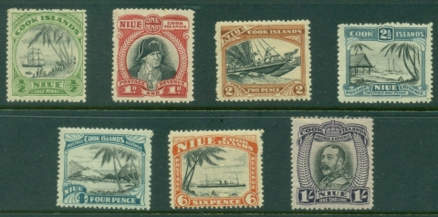 Niue-1932-KGV-Pictorials-MLh