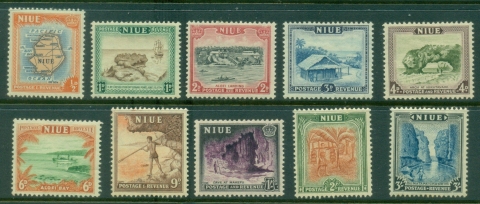 Niue-1950-Pictorials-MLH