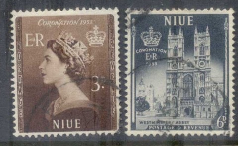 Niue-1953-QEII-Coronation-FU