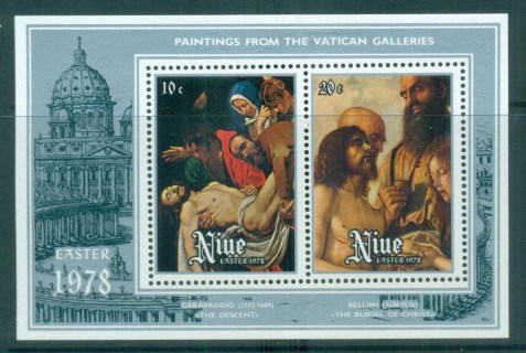 Niue-1978-Paintings-from-the-Vatican-Galleries-MS-MUH