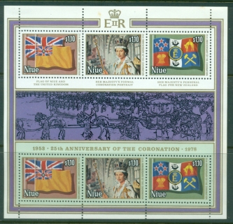 Niue-1978-QEII-Coronation-25th-Anniversary-MS-MLH