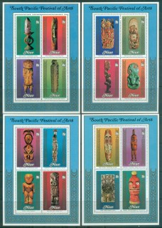 Niue-1980-South-Pacific-Festival-of-Arts-4xMS-MUH