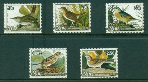 Niue-1985-Audubon-Birds-MLH