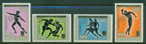 Niue-1985-Mini-South-Pacific-Games-Rarotonga-Opts-MLH