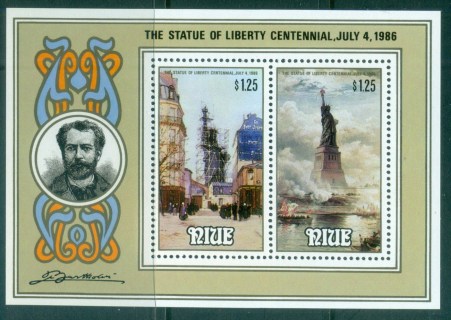 Niue-1986-Statue-of-Liberty-MS-MUH