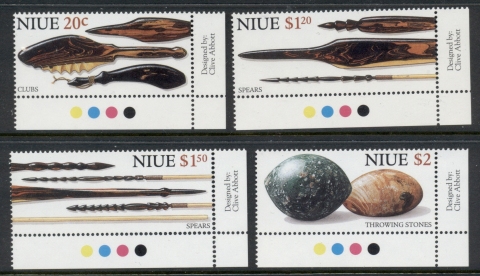 Niue-1998-Ancient-Weapons-MUH