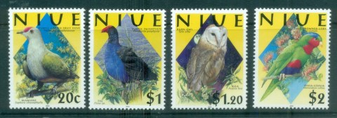 Niue-2000-Birds-Flora-MUH