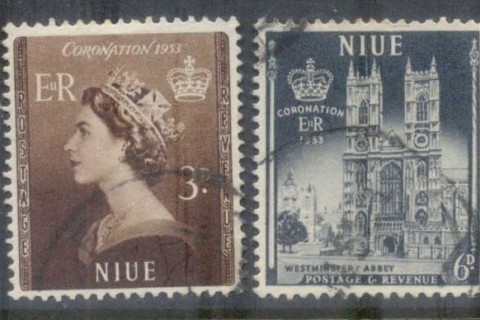Niue-1953-QEII-Coronation-FU