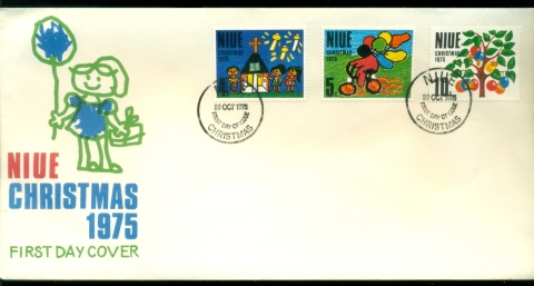 Niue-1975-Xmas-FDC