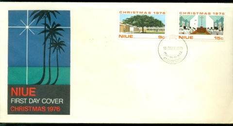 Niue-1976-Xmas-FDC