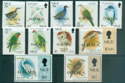 Niue-1993-94-Pictorials-Asst