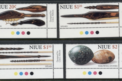 Niue-1998-Ancient-Weapons-MUH