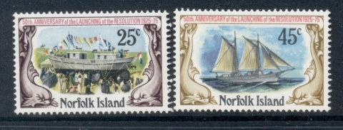 Norfolk-Is-1975-Launching-of-Schooner-Resolution-MUH