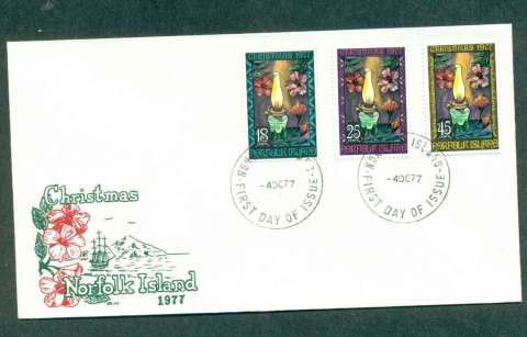 Norfolk-Is-1977-Xmas-FDC-lot51595