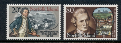 Norfolk-Is-1978-Capt-Cooks-Birth-Bicentenary-MUH