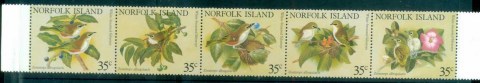 Norfolk-Is-1981-White-breasted-Silvereye-str-5-folded-MUH-lot80568