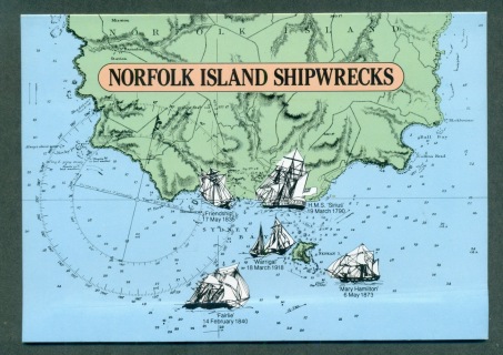 Norfolk-Is-1982-Shipwrecks-Stamp-Pack-POP-lotxl70795