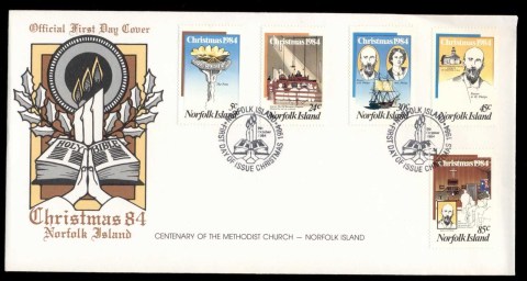 Norfolk-Is-1984-Xmas-FDC