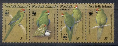 Norfolk-Is-1987-WWF-Green-Parrot