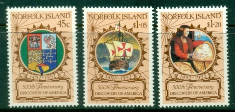 Norfolk-Is-1992-Discovery-of-America-MLH