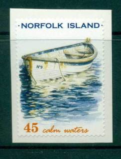 Norfolk-Is-2001-45c-Boats-PS-MUH-lot21729