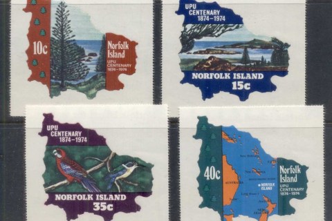 Norfolk-Is-1974-UPU-centenary-MUH