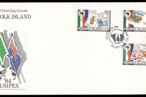 Norfolk-Is-1984-Ausipex-FDC