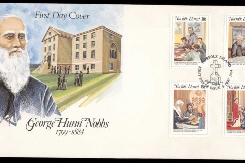 Norfolk-Is-1984-Reverend-Nobbs-FDC