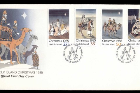 Norfolk-Is-1985-Xmas-FDC
