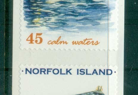 Norfolk-Is-2001-45c-Boats-PS-pr-MUH-lot80560