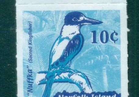 Norfolk-Is-2002-Nuffka-Kingfisher-ex-booklet-MUH-lot79172