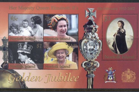 Norfolk-Is-2002-QEII-50th-Anniv-of-Reign-MS-MUH