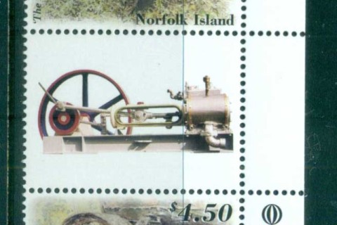 Norfolk-Is-2002-The-Age-of-Steam-Gutter-pr-MUH-lot80559